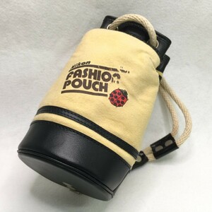 Nikon FASHION POUCH ニコン ボンサック風 ファッションポーチ レンズケース ソフトケース アクセサリー 現状品 ／ 03-00325