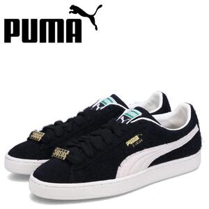 新品 PUMA SUEDE FAT LACE 黒白 US10 28cm 定価13200円 限定モデル 箱付き プーマ スエード ファットレース #393167-03 クライド CLYDE