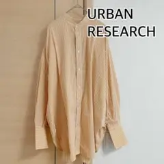 URBAN RESEARCHアーバンリサーチ　長袖ブラウス　シャツ　ストライプ