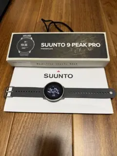 値下げ:SUUNTO 9 PEAK PRO Titanium Slate 本体