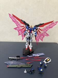 1円〜　同梱可　ガンプラ　RG デスティニーガンダム　光の翼　セット 機動戦士ガンダムSEED DESTINY ZGMF-X42S ジャンク