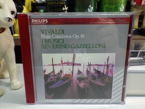 緑3｜無傷！★CD / PHILIPS / made in W.GERMANY by PDO★Vivaldi - Flute Concertos Op. 10｜I Musici　イムジチ合奏団