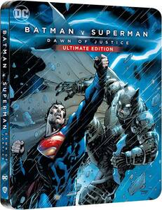 即決 バットマン vs スーパーマン ジャスティスの誕生 スチールブック 4K ULTRA HD + Blu-ray 日本語なし