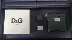 16465　D&G　ドルチェ＆ガッバーナ　リング　現状品　サイズ約17号　包装無しで発送