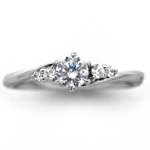 婚約指輪 プラチナ ダイヤモンド リング 0.2カラット 鑑定書付 0.229ct Eカラー VVS1クラス 3EXカット H&C CGL