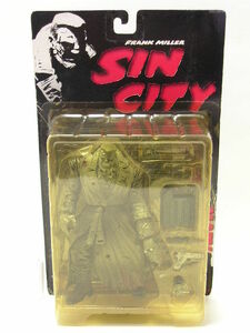 ■マクファーレントイズ SIN CITY MARVコミック版 モノクロカラー フィギュア マーヴ