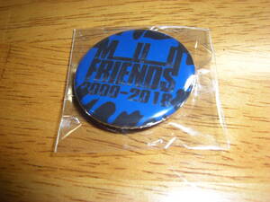 MUD FRIENDS ロト缶バッチ　丸型　青（未開封）　mucc ムック　Waive Psycho le Cemu