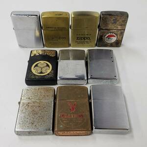 M062-584　Zippo 10点まとめ ZIPPO MANUFACTURING CO BRADFRD PA USA/AMERICAN ORIGINAL/PLAY BOY/他 ジッポライター 喫煙グッズ