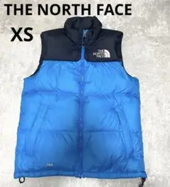 THE NORTH FACE ノースフェイス ダウンベスト ヌプシ　ブルー