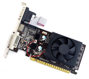 【中古】PALIT GeForce 8400 GS NEAG84S0HD53-1193F PCIExp 512MB [管理:1050024720]