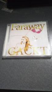 即決　ガクト　 Gackt 　 Faraway　～星に願いを～ 　84ｇ　　CD