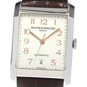 ボーム＆メルシェ Baume & Mercier 65751 ハンプトン クラシック デイト 自動巻き メンズ _812349