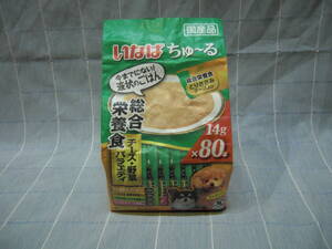 ♪♪いなば 犬用 ちゅ～る 総合栄養食 チーズ 野菜 14ｇ 80本 2025/2♪♪