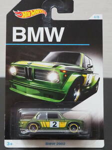 HOT WHeeLs BMW 2002 緑 LIMITED EDITION ビーエム ミニカー マルニ ローダウン エアロ CUSTOM カスタム オバフェン ホットウィール