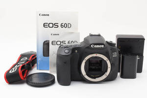 【完動良品】人気機種 Canon キャノン EOS 60D ボディ 付属多数