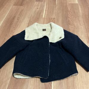 AIGLE エーグル　ショート丈コート　リバーシブル