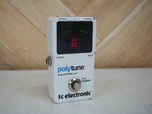 ☆【1H0405-11】 tc electronic ティーシーエレクトロニック エフェクター polytune 現状品