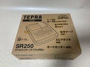 キングジム TEPRA ラベルライター テプラプロ SR250　美品