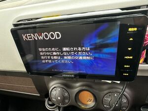 美品 トヨタ 2017年地図デートMDV-M705W カーナビ ケンウッド フルセグTV/DVD/SD/Bluetooth