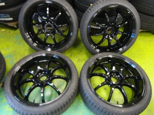 ■40642■美品　山有　EMOTION D9R◎21年製ダンロップ　WM03 225/40R19　BMW3シリーズ（F30)スタッドレスアルミ4本セット