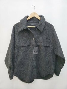 ◇ ◎ EMODA エモダ タグ付 定価1万円 長袖 ブルゾン ジャンパー サイズF ブラック レディース P