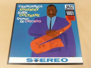 未開封 キャノンボール・アダレイ Quintet In Chicago 限定180g重量盤LP+ボーナス1曲 Cannonball Adderley John Coltrane Wynton Kelly