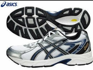 asics TJG130 ロードジョグR6[ホワイト×ブラック]【27.0cm】