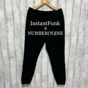 InstantFunk×NUMBER(N)INE黒スウェットパンツ！