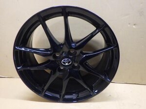 【岩手 盛岡発】中古 純正 ホイール ヴィッツ NCP131 GRスポーツ 17インチ 17ｘ7J 4H 100 +50 1本 傷有 ①