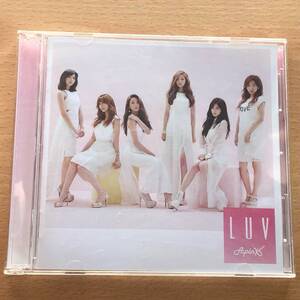 APINK（エーピンク）　日本　３ｒｄシングル『 LUV 』初回生産限定盤　　CD＋DVD 　　韓国　K-POP　中古品