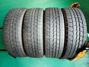 送料無料　スタッドレス　185/65R15　DUNLOP　WM02　2020年製　4本セット　7.5mmぐらい