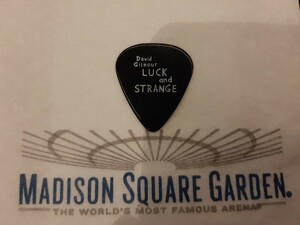 David Gilmour ピック Luck and strage tour 2024 デヴィッドギルモア ピック ピンクフロイド Pink Floyd 