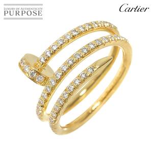 カルティエ Cartier ジュストアンクル #49 リング ダイヤ K18 YG イエローゴールド 750 指輪 Juste Un Clou【証明書付き】 90224437