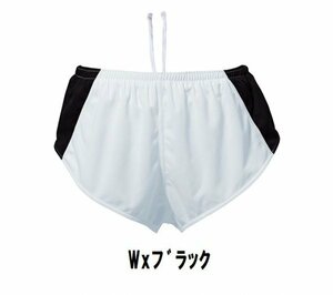 1199円 新品 メンズ ランニング パンツ Wxブラック サイズ150 子供 大人 男性 女性 wundou ウンドウ 5580 陸上