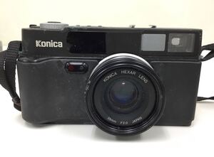 KONICA コニカ ヘキサー HEXAR 35mm F2、0 コンパクトフィルムカメラ フィルムカメラ ブラック