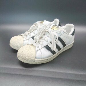 ◇ adidas アディダス SUPERSTAR PWI001001 オリジナルス カジュアル スニーカー サイズ230 ホワイト レディース E