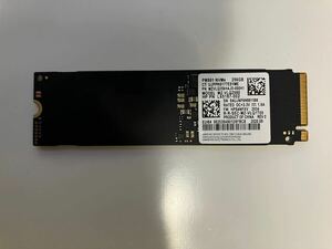 使用456時間★ M.2 NVMe SSD SAMSUNG MZVLQ256HAJD-000H1 2280サイズ 256GB