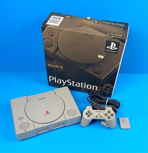 【美品】 SONY プレイステーション SCPH-1000 未開封付属品有 初期型 PS1 PlayStation 動作未確認