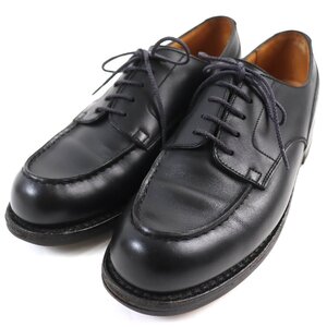 良品△J.M WESTON ジェイエムウエストン 31ラスト 641 DERBY GOLF SHOES ダービー ゴルフ Uチップ レザーシューズ ブラック 5 メンズ