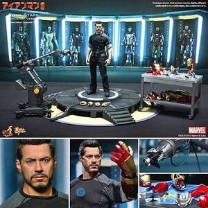 中古フィギュア トニー・スタークス(開発作業版) 「アイアンマン3」 ムービー・マスターピース 1/6 アクションフィギ