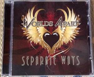 ★廃盤美品★インディーズ盤 貴重 高クオリティ メロハー WORLDS APART 5th / Separate Ways