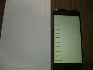 ★☆即決有Apple 箱付 iPhone6 16G スペースグレイ SoftBank☆★