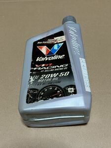 VALVOLINE VR1 RACING #1 SELLING OIL SAE 20W-50 MOTOR OIL (0.946L)(original)(unopened)(end of production)