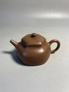 旧家蔵出 清朝期 陶磁器 朱泥 紫泥 白泥 急須 時代物 茶壷 煎茶道具 孟臣 中国宜興 紫砂 唐物 中国美術 中国古玩