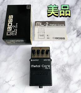 （美品） BOSS ML-2 Metal Core ギターエフェクター