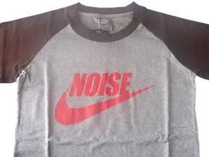 ★NIKE NOISE ラグラン TEE★藤原ヒロシNSW FRAGMENT ノイズ茶灰