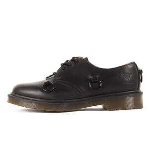 RAF SIMONS ラフシモンズ サイズ:25.0cm Dr.Martens 1461 RAF SIMONS (AF500) / ニッケルリング 3ホール ブラック 黒 US7 コラボ