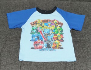 仮面ライダー ウィザード WIZARD 半袖 カットソー シャツ Tシャツ バンダイ 100 水色 青