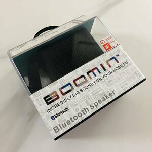 ◆◆◆BOOMINスピーカー Bluetooth 新品　未開封　グッドデザイン賞　ブラック