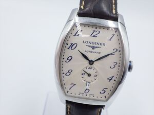 28360Fa①【1円スタート】LONGINES ロンジン 稼動品 L2.642.4 Evidenza エヴィデンツァ メンズ 時計 自動巻き ケース33mm